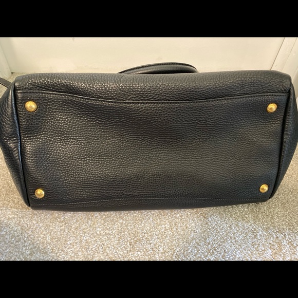 Prada Large black leather bag - Picture 6 of 9